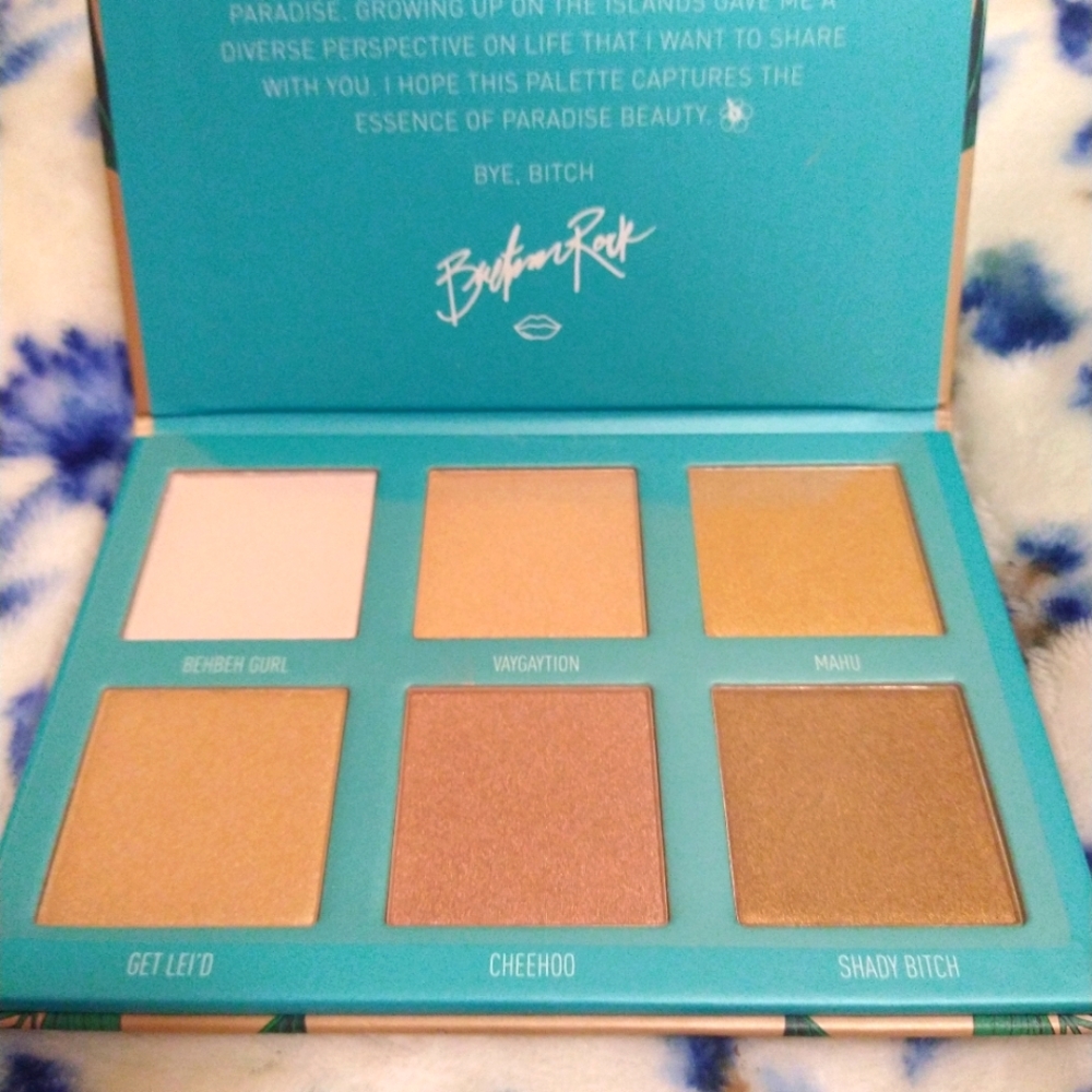 Morphe Babe in Paradise highlighter palette - Picture 2 of 3